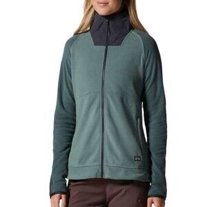 Mountain Hardwear Women's Unclassic LT Fleece Jacket Size S Spruce Black